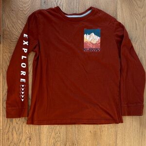 Sonoma Kids Long Sleeve Tee - Warm copper brown